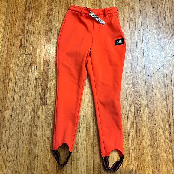 ASOS Pants - ASOS Pants Womens US 6 4505 Ski Snow Snowboarding Orange Stirrup